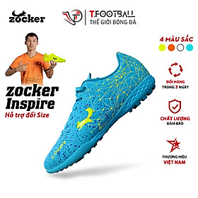 Giày Đá Bóng ZOCKER Inspire x Đỗ Hùng Dũng Da PU Cao Cấp Đàn Hồi Cao