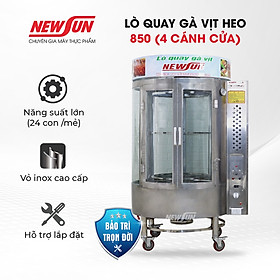 Mua Lò Quay Gà Vịt Heo 850 (4 cánh cửa )