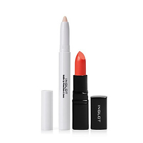 COMBO son lót Inglot Holdon Lip Primer và son thỏi Inglot Lipstick