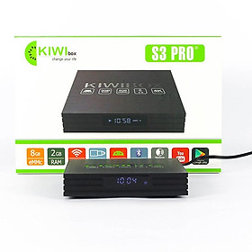 Mua Tivi Box  Kiwi S3 Pro - Phiên Bản 2021 - Ram2G/16G - Android 10 -Cầu Hình Siêu Khủng - Hàng Chính Hãng