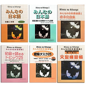 ￼Sách - Combo Minna No Nihongo Sơ Cấp 1 - Dành Cho Người Bắt Đầu Học Tiếng Nhật Trình Độ N5