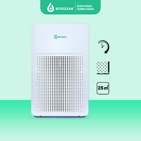 Mua Máy Lọc Khí Ebraco E3 - Lọc Sạch Mùi Và Bụi Mịn 2.5PM - Diện Tích Xử Lý Lên Đến 25m2 - Hàng chính hãng