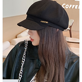 Mũ cho nữ có vành mũ bê rê phong cách Hàn mới, nón beret nữ cao cấp