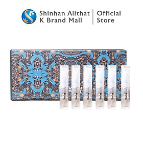 [09.2025] Bộ Chiết Nước Hoa 3 Mùi Huxley Perfume Discovery Set Moroccan-Berber- Blue Medina 6 lọ