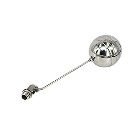 Phao cơ inox bồn nước gia đình, bồn phụ ren ngoài 21mm, 27mm