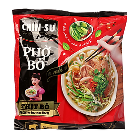 Phở Bò Chin-su Thịt Bò Nguyên Miếng 132G