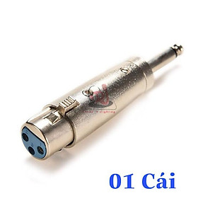 Mua Jack chuyển canon sang 6 ly  01 cái rắc chuyển 6 ly ra canon cái và ngược lại  Jack canon  Jack 6 ly  dây Jack  jack