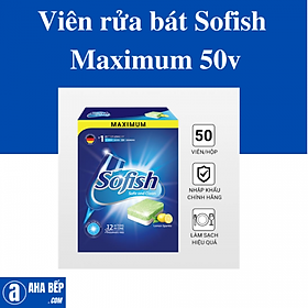 Mua Viên rửa Sofish MAXIMUM 50V - Hàng chính hãng