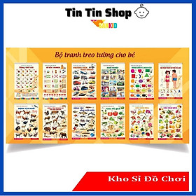 Mua Tranh treo tường cho bé 14 chủ đề