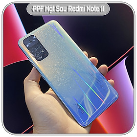 Mua Miếng Dán PPF mặt sau cho Xiaomi Redmi Note 11 - 11S - 11 Pro -11 Pro Plus  Trong suốt - Ánh 7 màu - Nhám