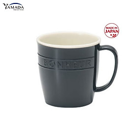 Mua Cốc nhựa giả sứ Yamada 300ml  kiểu dáng đơn giản cùng quai cầm chữ C tiện dụng  chắc chắn - nội địa Nhật Bản