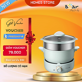 Mua Nồi Điện Đa Năng BEAR DHG-B25Z1  Dung Tích 2.5L  Công Suất 800W - Hàng Chính Hãng