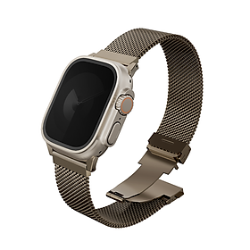 Mua Dây Đeo Thép Lưới UNIQ DANTE PRO cho Apple Watch UItra / Apple Watch tất cả Series  Thép Cao Cấp Thoáng Khí Nhẹ_ Hàng Chính Hãng