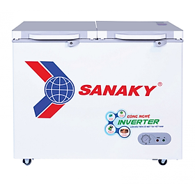 Tủ đông sanaky inverter 240 lít vh-2899a4k đồng - hàng chính hãng