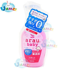 Nước Rửa Bình Thảo Mộc Arau Baby (500ml)