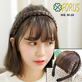 Tóc giả mái cài băng đô M10 FREESHIP băng đô tóc giả, cài băng đô, tóc giả nữ, băng đô tóc nữ