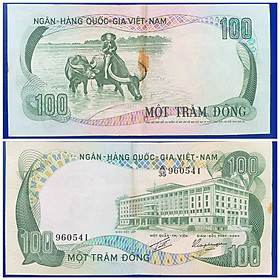 Mua Tờ 100 đồng con trâu 1972  - 100 đồng con trâu
