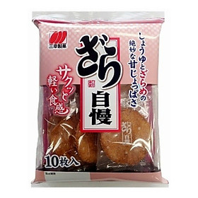 Bánh gạo Sanko vị xì dầu và Đường Nâu 97.7G