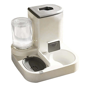 Automatic Dog Cat Feeder Easily Clean 2 in 1 Drinker Feeder for Kitten