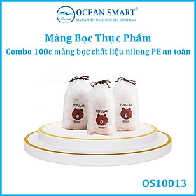 Mua Bọc Thực Phẩm Gấu  Túi Bọc Thực Phẩm Có Chun - OS10013