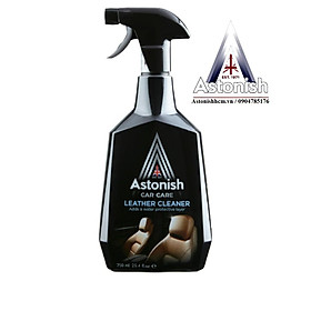 Mua Bình xịt vệ sinh ghế xe ô tô bọc da Astonish C2101_750ml_làm sạch những vết bẩn trên ghế xe ô tô bọc da. Đồng thời thẩm thấu  tái tạo lại sự đàn hồi dẻo dai của da  chăm sóc da khỏi bị khô nứt  hoặc ẩm mốc