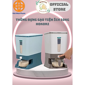 Thùng đựng gạo tiện ích 10kg Hokori