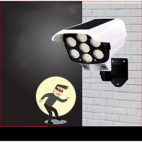 Mua Đèn LED cảm ứng năng lượng mặt trời (mô hình camera chống trộm)- Hàng Nhập Khẩu