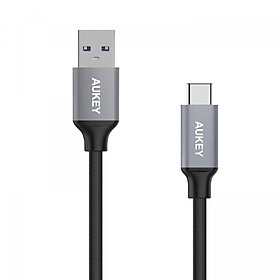 Hình ảnh Dây Cáp Sạc USB Type-C Aukey CB-CD2 1.0m - Hàng Chính Hãng