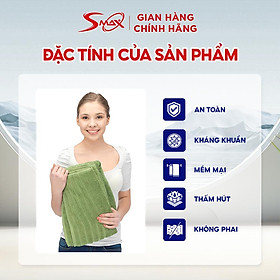 Mua Khăn Mặt 100% Cotton 30x50cm - Siêu Mềm  Siêu Thấm Hút  Chất Lượng Cao