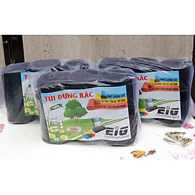Combo 3kg Túi Đựng Rác Không Lõi EIG 3-EIG-B 4456 Size Nhỏ (44 x 56 cm) - Đen
