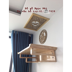 Mua Combo bộ bàn thờ chung cư 89 +ám khói + chữ phúc ...bằng gỗ sồi nga