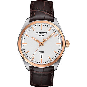 Đồng Hồ Nam Dây Da Tissot T101.410.26.031.00 (39mm) - Nâu