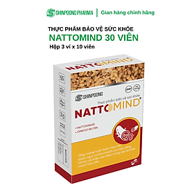 Viên Uống NATTOMIND - Giảm Nguy Cơ Hình Thành Cục Máu Đông - SHINPOONG PHARMA