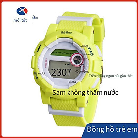 Đồng hồ giá thấp nhất bé trai bé gái đồng hồ điện tử học sinh tiểu học và trung học dạ quang đồng hồ bé gái dễ thương