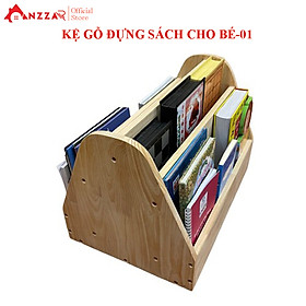 Mua Kệ gỗ cao cấp đựng sách Anzzar  kệ gỗ đựng sách cho bé