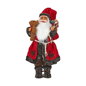 Santa Claus Figurine Decorative Ornaments Adornment Santa Christmas Doll Toy