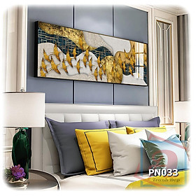 Tranh canvas khổ lớn trang trí phòng ngủ - PN033