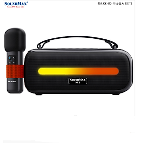 Mua Loa bluetooth  Soundmax M-3 trợ giảng xách tay nhỏ gọn kèm 1 mic - Hàng Chính Hãng