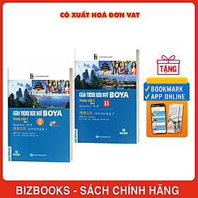 Combo 2 Cuốn Giáo Trình Hán Ngữ Boya Trung Cấp 1 ( Tập 1 + Tập 2 ) tặng kèm bookmark