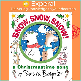 Sách - Snow, Snow, Snow! - A Christmastime Song by Sandra Boynton (UK edition, boardbook)
