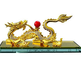 Mua Tượng phong thủy rồng vàng nhả ngọc kiêm nước hoa trang trí nhà cửa  bàn làm việc  taplo ô tô