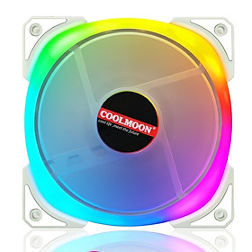 Mua Quạt Led RGB Coolmoon SJ1 12cm cho máy tính - hàng nhập khẩu