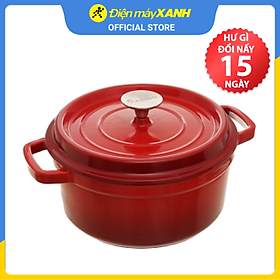 Mua Nồi gang đúc 24cm Rapido RK24-RD - Hàng chính hãng