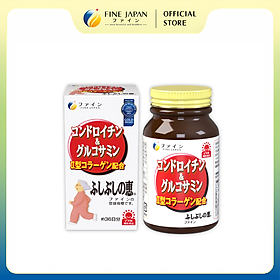 Viên uống sụn cá mập Chondroitin & Glucosamine FINE JAPAN hỗ trợ giảm đau nhức xương khớp lọ 545 viên (36 ngày)