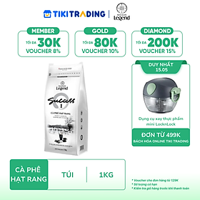 Trung Nguyên Legend - Cà phê hạt rang Success 1 - Bịch 1kg