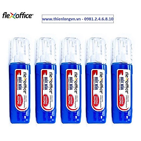 Combo 5 cây bút xóa 10ml FlexOffice FO-CP01