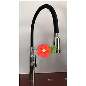 Mua VÒI RỬA CHÉN NÓNG LẠNH INOX 304 CẦN BẺ SILICON VÒI RỬA CHÉN BÁT NÓNG LẠNH INOX 304