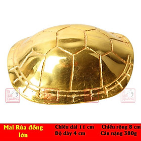 Mua Mai rùa phong thủy đồng nguyên chất gieo quẻ chiêu tài kéo lộc sức khỏe bình an - tặng 3 đồng xu - TÔ TÂM QUANG
