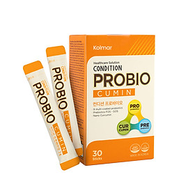 [Kolmar] Thực phẩm bảo vệ sức khỏe CONDITION PROBIO - Bổ sung lợi khuẩn, tăng cường tiêu hóa  - Hộp 30 Gói