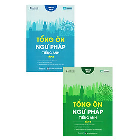 COMBO TỔNG ÔN NGỮ PHÁP TIẾNG ANH: TẬP 1 + TẬP 2 (BỘ 2 CUỐN)_MOON